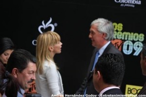 Fanny Lu + Samuel Moreno + Lanzamiento Premios MTV 2009 Bogotá