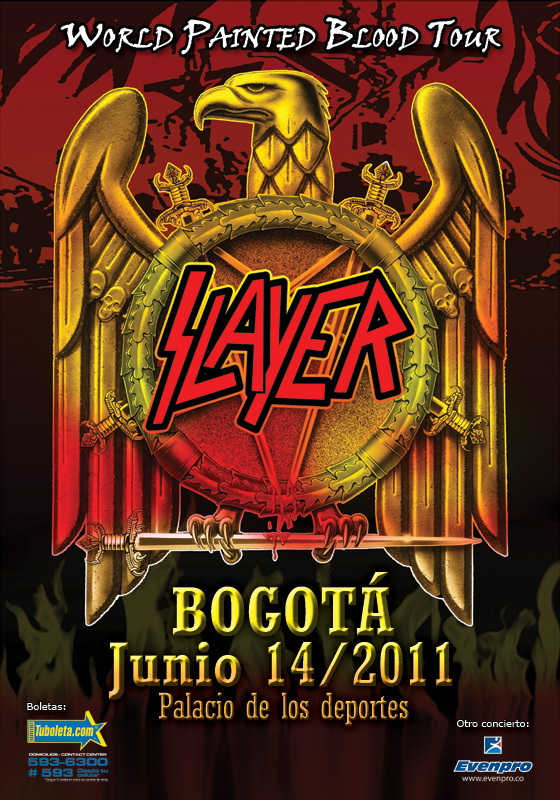 Slayer en Bogotá 2011