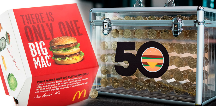 En su celebración de los 50 años la marca presenta una moneda global edición limitada. En Colombia podrá ser coleccionada y usada para comprar hamburguesas